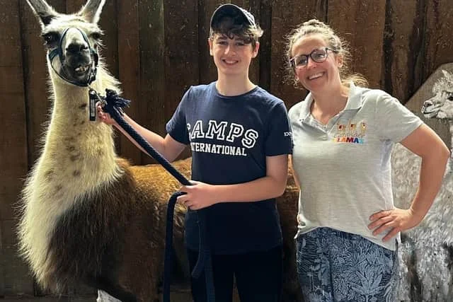  Peru | Northampton teenager leads llamas ahead of epic Peru volunteering trip