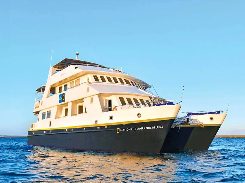 Galápagos by Catamaran: An Intimate Voyage - National Geographic Delfina Catamaran | National Geographic Delfina | Galapagos Tours