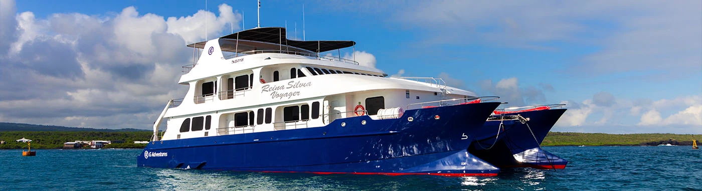 Itinerary A 8 days - Reina Silvia Voyager Catamaran | Galapagos Cruise Tours Itinerary A 8 days - Reina Silvia Voyager Catamaran | Galapagos Cruise Tours
