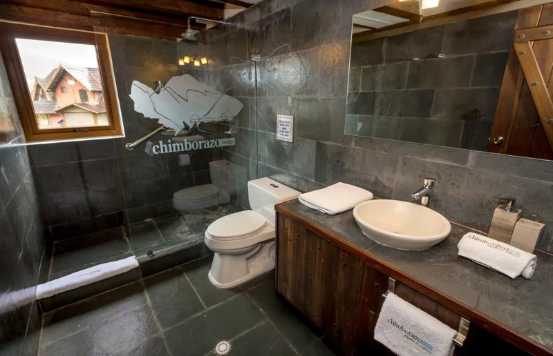 Bathroom | Rooms | Chimborazo Lodge