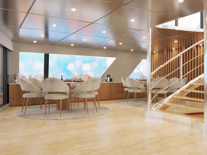 Dining Hall | Hermes Catamaran