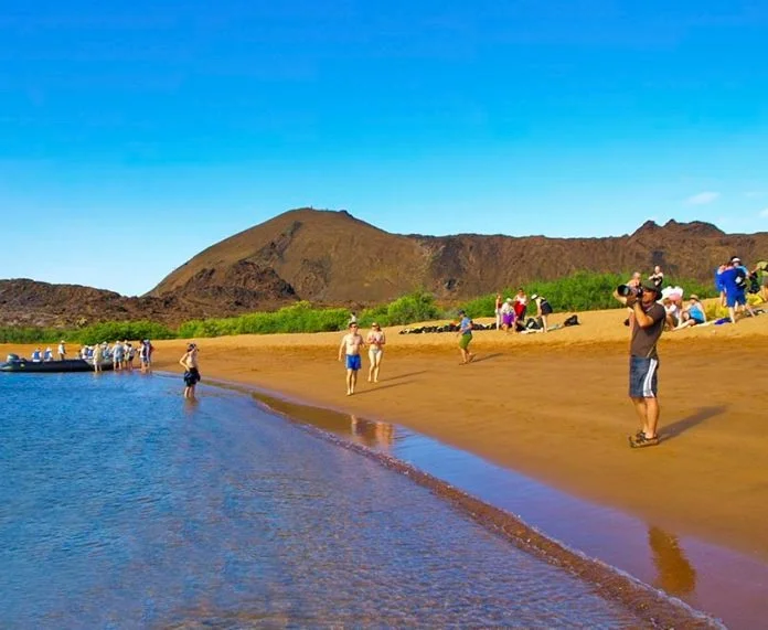 Espumilla Beach Santiago Island Galapagos | Ecuador