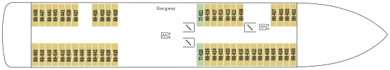 Deck Plan 4 | MS Fridtjof Nansen