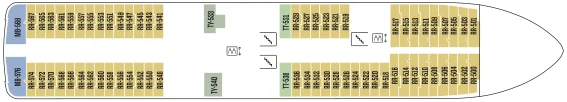 Deck Plan 5 | MS Fridtjof Nansen