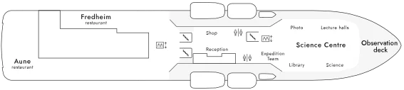 Deck Plan 6 | MS Fridtjof Nansen