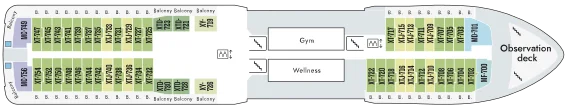 Deck Plan 7 | MS Fridtjof Nansen