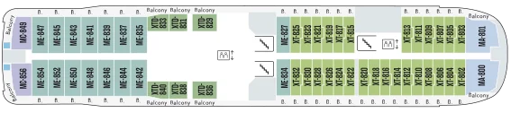 Deck Plan 8 | MS Fridtjof Nansen