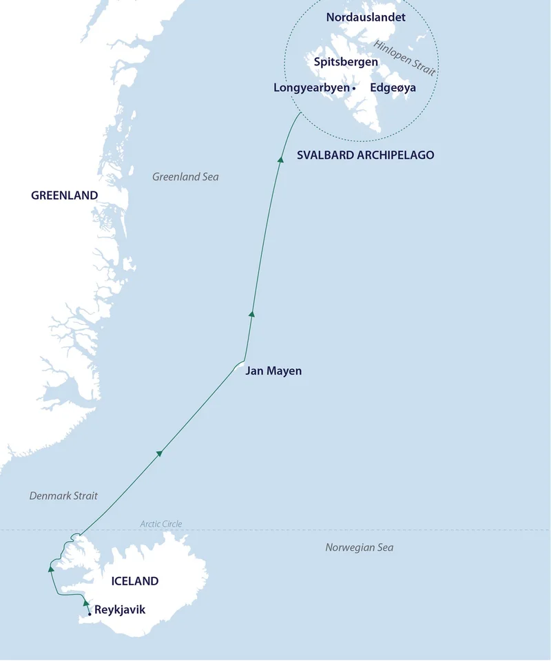 Iceland, Jan Mayen, Svalbard