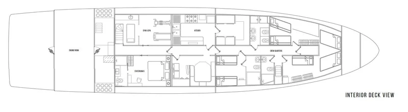 Interior Deck View | Kontiki