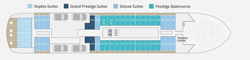 Deck Plan | Le Commandant Charcot | Antarctic Cruise