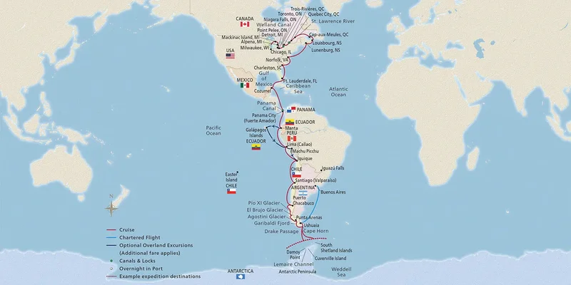 Longitudinal World Cruise IV