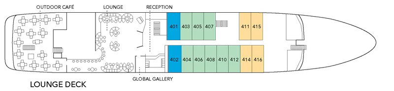 Lounge Deck | National Geographic Gemini