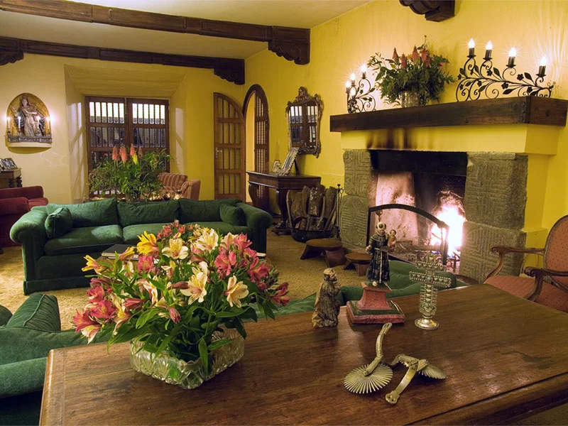 Main living room | Hacienda Zuleta