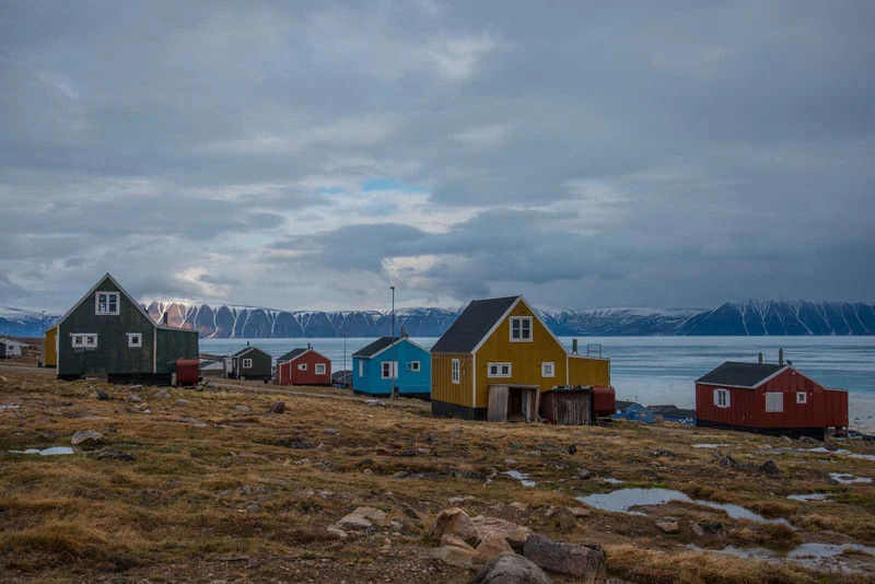 Svalbard, Iceland and Greenland's East Coast