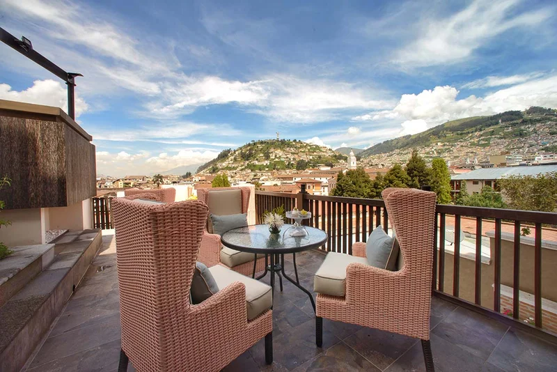 Terrace | Illa Hotel Experience | Quito | Ecuador | South America