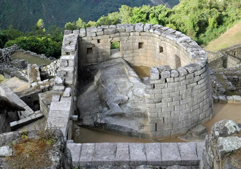 Temple of the Sun, Machu Picchu Temple of the Sun, Machu Picchu