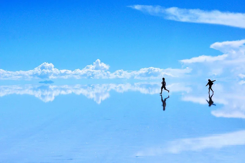 Where earth and sky meet each other