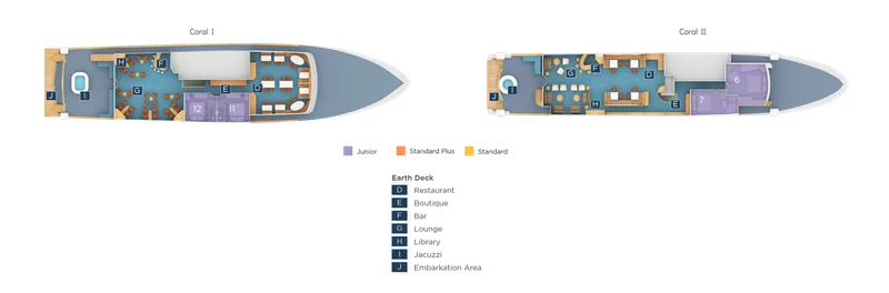 Earth Deck | Coral Yacht