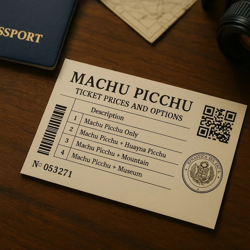 Machu Picchu Ticket Prices and Options Machu Picchu Ticket Prices and Options