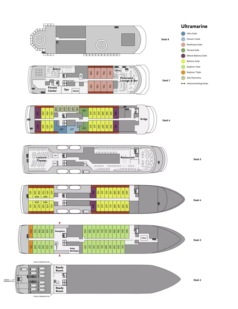 Deck plans | Ultramarine